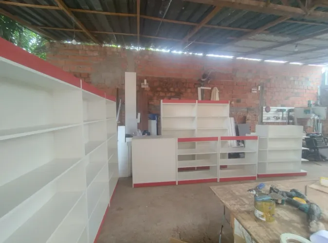 Móveis em MDF para farmácia ou como preferir usar todos novos pronta entrega 