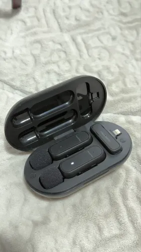 Microfone de lapela para iPhone 13/14