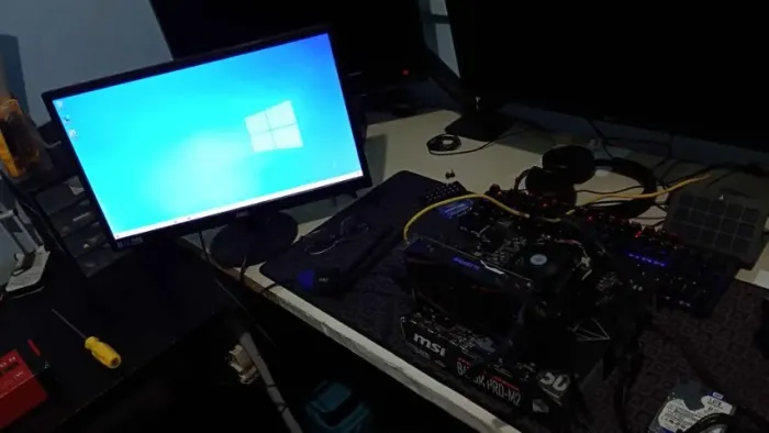 Placa Mãe MSI B450M PRO-M2 - Funcionando (Leia a descrição)