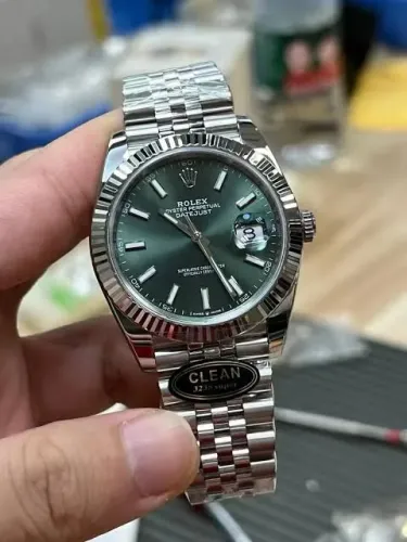 Relógio super c rolex datejust 3235 clean factory