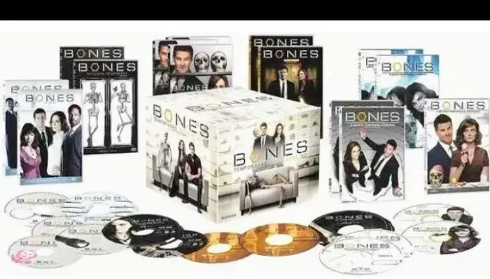 Bones - Temporadas 1 ao 8 em DVD (série rara)