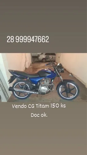 Vendo moto CG 150 ks