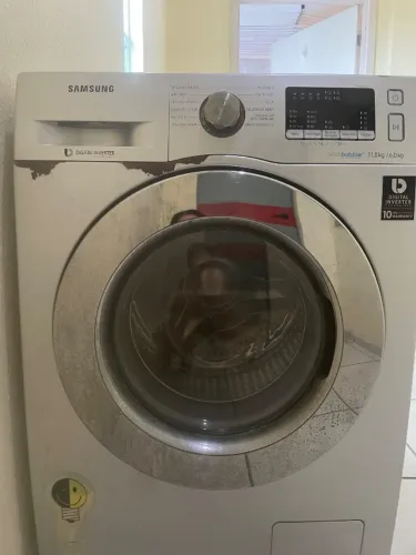 Máquina de lavar Samsung lava e seca