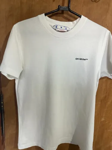 Camiseta Off-White Wave Outline Diag