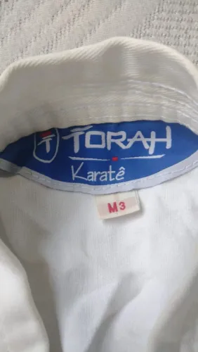 Kimono karatê Torah infantil M3 ac cartão