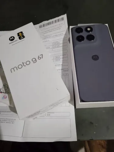 Moto G67 256GB novo na caixa documento e nota fiscal