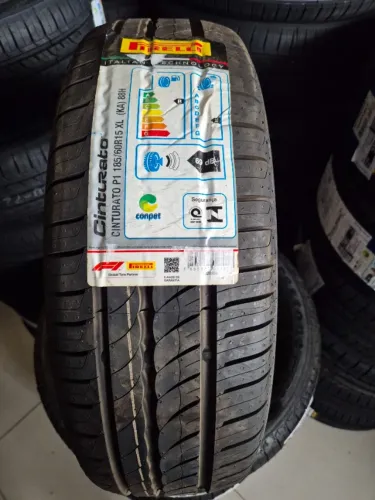 Pneu aro 15 185 60 15 Pirelli Cinturato P1 novo original garantia e Nota fiscal.