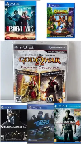 Jogos PS3/PS4/PS5 PREÇOS VARIADOS seminovos à pronta entrega na TILTY'S GAMES