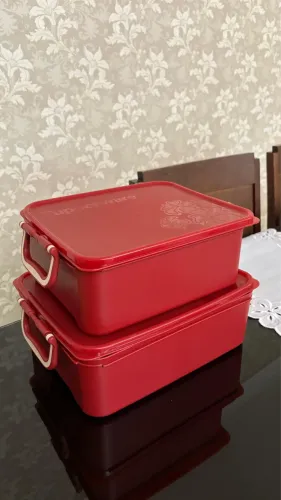 Caixa organizadora Tupperware