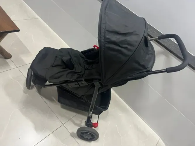 Carrinho de Bebê Cosco Kids - Toffy Duo 3 Rodas 0 a 15kg