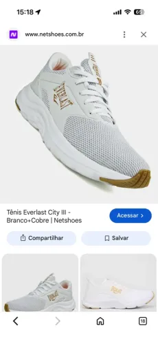 Tênis Everlast tamanho 36