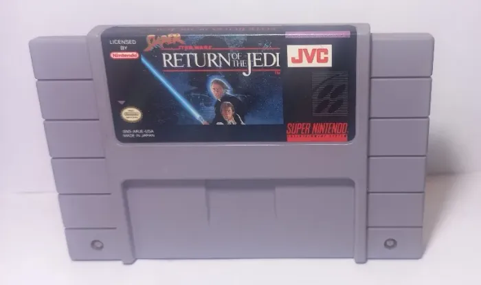 SNES STAR WARS - ORIGINAL - Return of the Jedi - Jogo Super Nintendo
