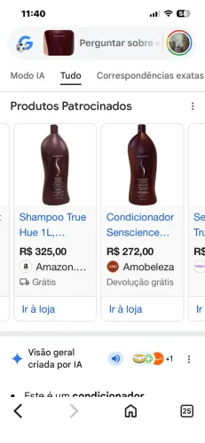 Condicionador Senscience novo