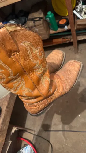 Bota Masculina de Couro