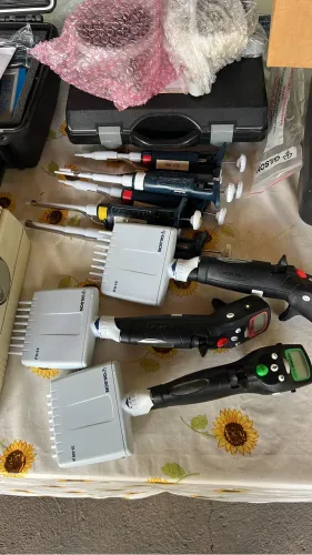 Pipetas multicanais Gilson