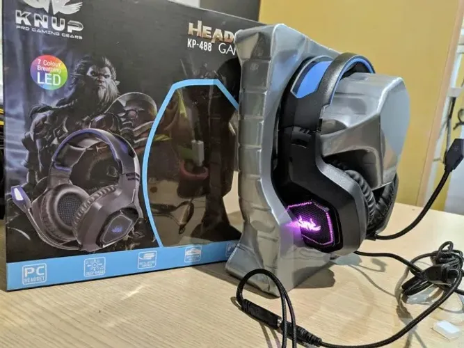 Headset Gamer KP-488 RGB Led Fone Gamer Original