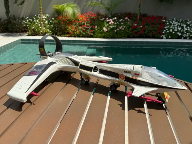 Gi Joe Cobra Condor Z25 Jet comandos em ação