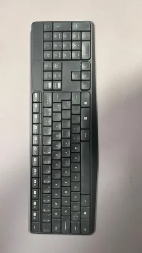 Teclado Logitech - Grande sem fio com mouse bluetooth 