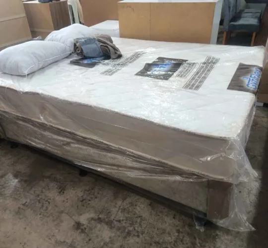 Cama box completa Colchão D-33 24cm com Base box