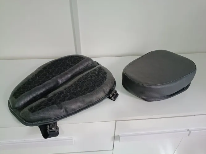 Almofadas para conforto na moto dia dia 3D gel