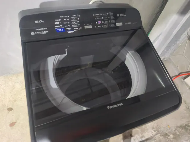 MÁQUINA 18KG NOVA NO PLÁSTICO