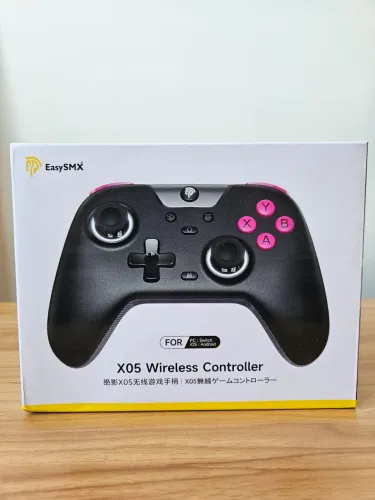 Controle EasySMX X05 - Hall Effect - RGB - Multiplataformas