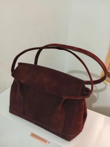 Bolsa City bag couro legítimo..