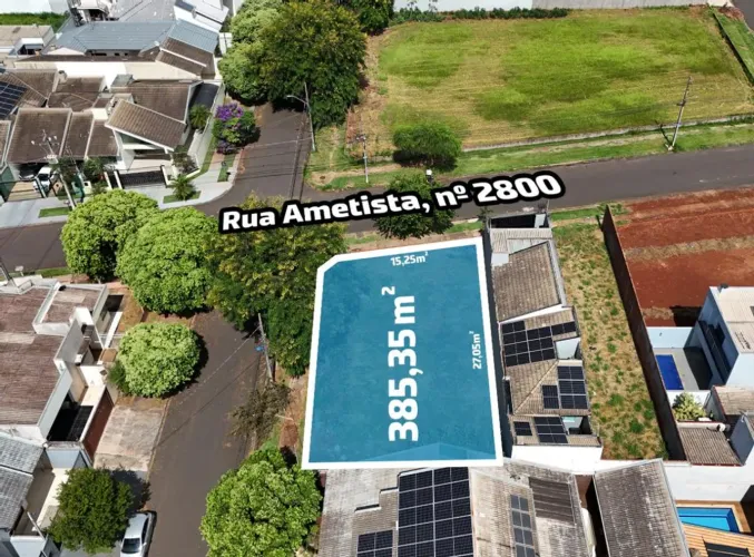 Terreno à venda em Maringá, Jardim Monte Rei, com 385.35 m²