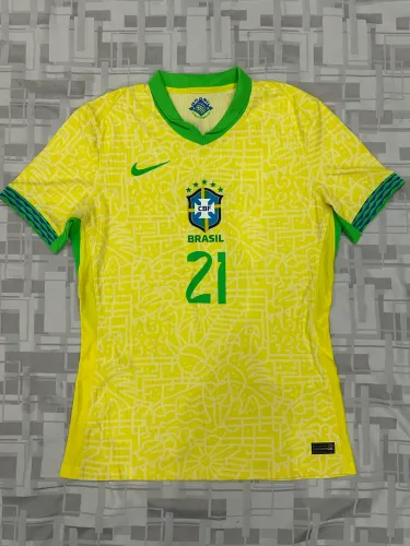 Camisa Seleção Brasileira Nike de Jogo Nova sem uso ( Matheus Gonçalves ) 