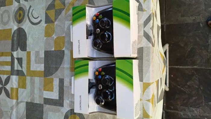 2 controle Xbox 360 para PC e Consele.