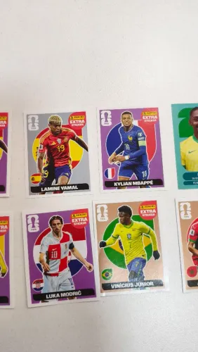 figurinha copa 2026, lamine yamal, cristiano Ronaldo, mbappe e outros
