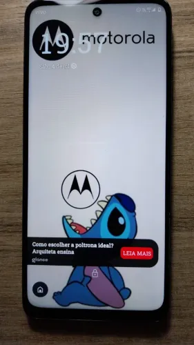 Celular Motorola G05 com capa e película em perfeito estado (10 meses de uso)