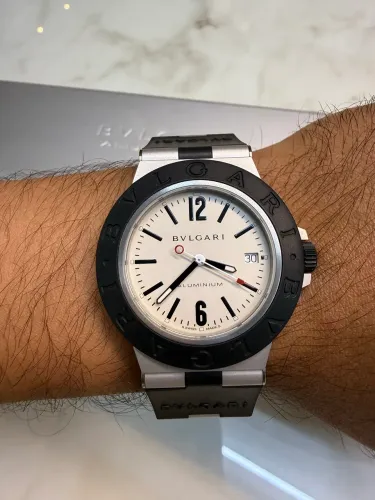 Bvlgari Aluminium 40mm 2021 Completo | Caixa e Certificado