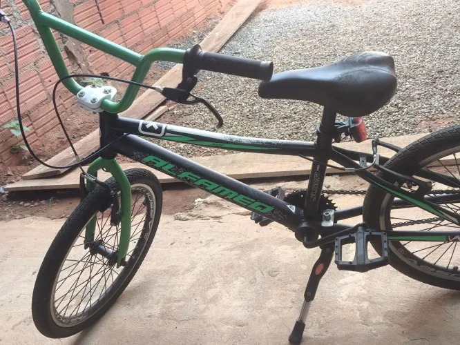 Bicicleta alfameq aro 20 semi nova
