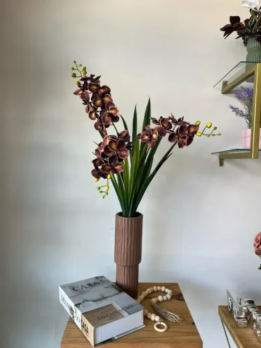 Arranjo Orquídea Cacau Real