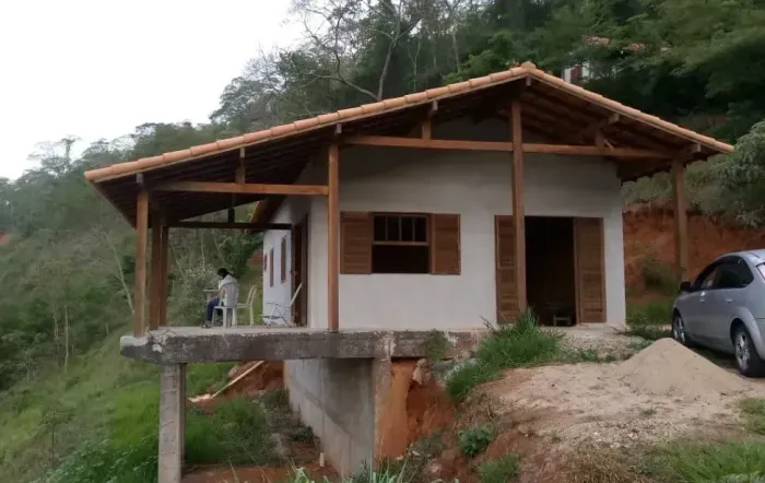 LOTE + PROJETO DE CHÁCARA NA PLANTA  Linha Premium  Ibiúna-SP