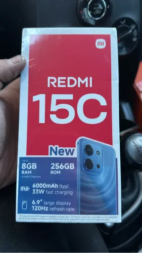 REDMI 15C 256 gb 8 GB RAM LANÇAMENTO