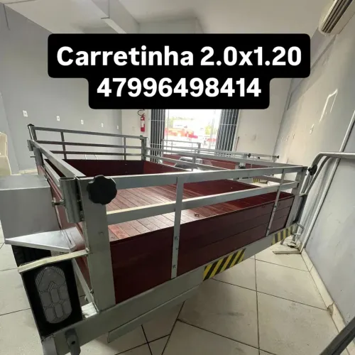 Carretinha 2.0x1.20