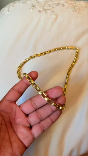 Colar de ouro 18k 74g