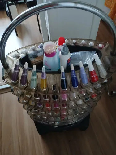 carrinho de esmalte