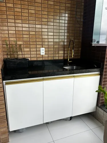 Vendo pia de granito + móvel