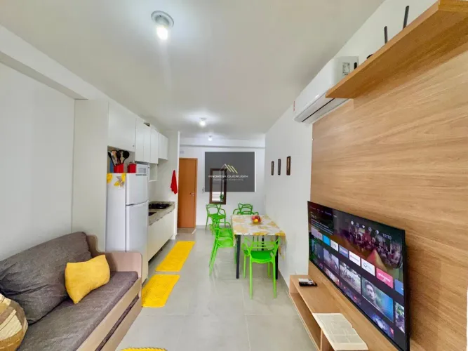 Studio para Venda em Ubatuba, Praia Grande, 1 dormitório, 1 suíte, 2 banheiros, 1 vaga