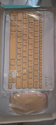 Teclado e mouse bluetooth mini