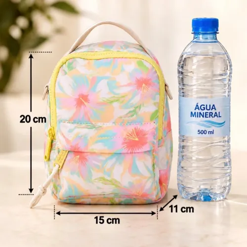 Farm mini mochila nova c/ tag. mini mochila borogodó wellness chita