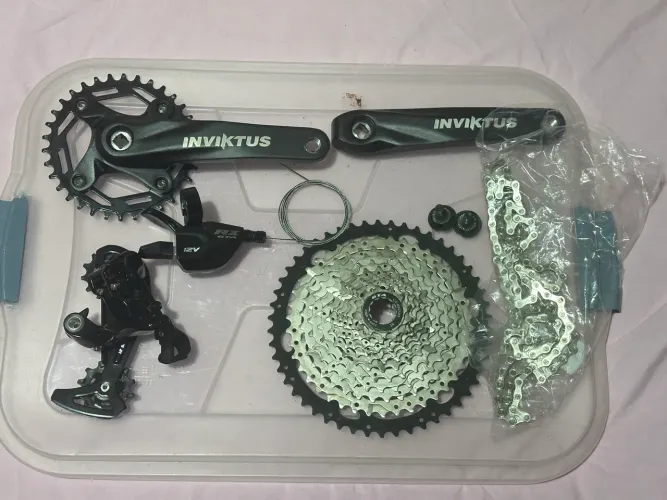 Kit relação traseira 12v gta completa HG 1x12