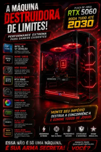PC Gamer I5 RTX 5060