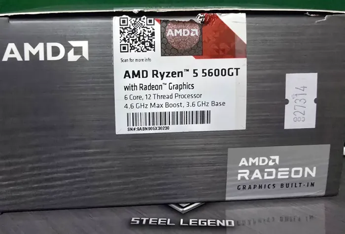 Ryzen 5 5600gt usado