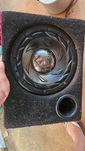 Caixa grave 10" subwoofer 
