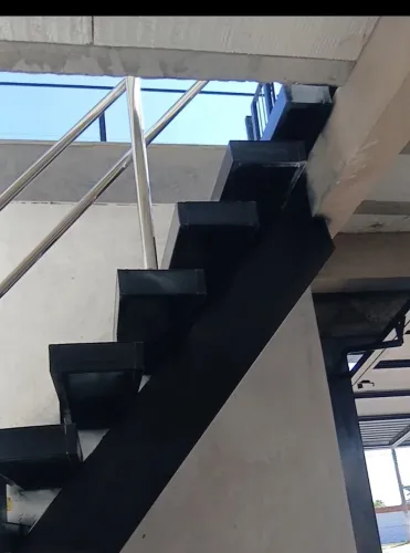 corrimão aço inox