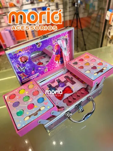 Kit de Maquiagem Infantil com Maleta